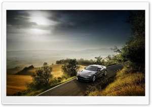 Aston Martin Landscape Ultra HD Wallpaper for 4K UHD Widescreen Desktop, Lockscreen, Screensaver, TV, Tablet, Smartphone