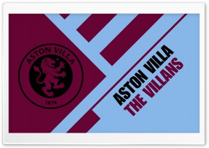 Aston Villa FC 4K UHD Wallpaper for Widescreen and UltraWide Desktop, UltraHD TV, Smartphone, Tablet