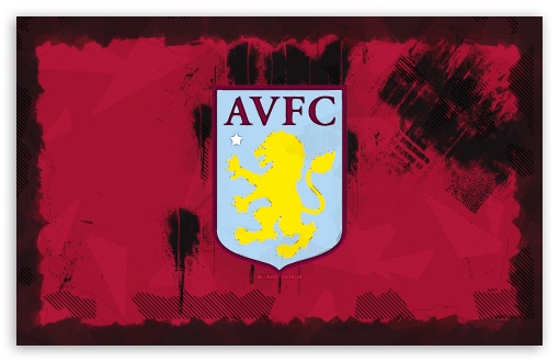 Aston Villa FC Logo UltraHD Wallpaper for Widescreen 16:10 ;