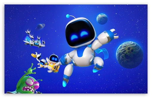 Astro Bot 2024 Video Game UltraHD Wallpaper for UHD 16:9 ; HD 16:9 ; UltraWide 21:9 24:10 ; Widescreen 16:10 5:3 ; Fullscreen 4:3 5:4 3:2 ; Mobile 9:19.5 9:20 9:21 9:22 2:3 3:4 ;