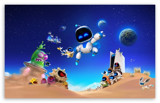 Astro Bot Video Game, PlayStation 5 UltraHD Wallpaper for UHD 16:9 ; HD 16:9 ; UltraWide 21:9 24:10 32:9 32:10 ; Widescreen 16:10 5:3 ; Fullscreen 4:3 5:4 3:2 ; Tablet 1:1 ; Mobile 9:16 9:19.5 9:20 10:16 2:3 3:5 3:4 ; Dual 16:10 5:3 16:9 4:3 5:4 3:2 ;