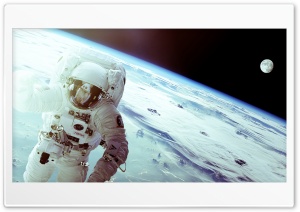 Astronaut 4K UHD Wallpaper for Widescreen and UltraWide Desktop, UltraHD TV, Smartphone, Tablet