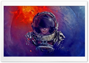 Astronaut, Artwork Ultra HD Wallpaper for 4K UHD Widescreen desktop, tablet & smartphone