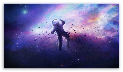 Astronaut Space UltraHD Wallpaper for UHD 16:9 ; HD 16:9 ;