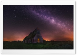 Astrophotography Milky Way Landscape Ultra HD Wallpaper for 4K UHD Widescreen desktop, tablet & smartphone