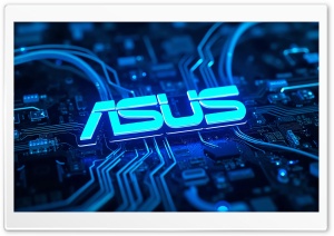 Asus Glowing Logo 4K UHD Wallpaper for Widescreen and UltraWide Desktop, UltraHD TV, Smartphone, Tablet