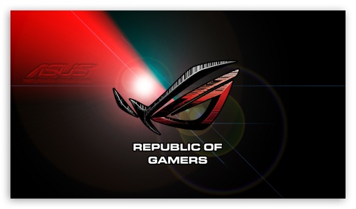 Asus Republic Of Gamers UltraHD Wallpaper for HD 16:9 ;