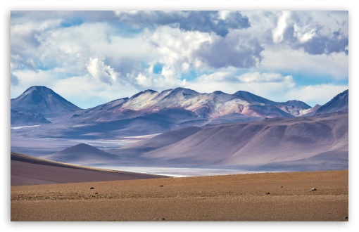 Atacama desert plateau, Chile UltraHD Wallpaper for UHD 16:9 ; HD 16:9 ; Widescreen 16:10 ;