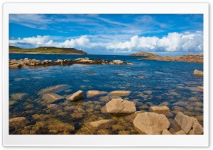 Atlantic Coast, Cruit Island, Donegal, Ireland Ultra HD Wallpaper for 4K UHD Widescreen desktop, tablet & smartphone
