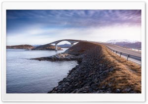 Atlantic Ocean Road Ultra HD Wallpaper for 4K UHD Widescreen desktop, tablet & smartphone