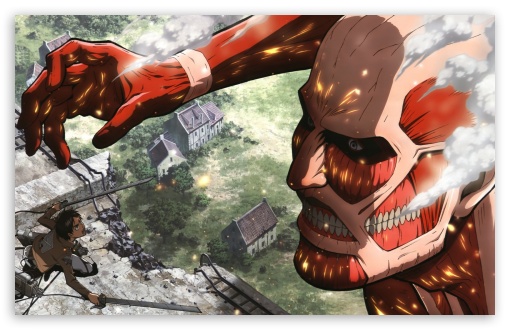 Attack on Titan Anime Characters 4K Wallpaper iPhone HD Phone 3250f