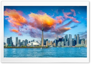 Attractions in Toronto, Canada 4K UHD Wallpaper for Widescreen and UltraWide Desktop, UltraHD TV, Smartphone, Tablet
