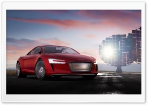 Audi E Tron Electric Supercar Ultra HD Wallpaper for 4K UHD Widescreen desktop, tablet & smartphone