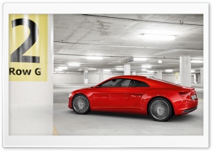 Audi E Tron Underground Parking Garage Ultra HD Wallpaper for 4K UHD Widescreen desktop, tablet & smartphone