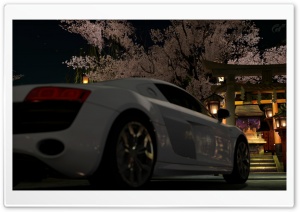Audi R8 @kyoto - Gion Ultra HD Wallpaper for 4K UHD Widescreen desktop, tablet & smartphone