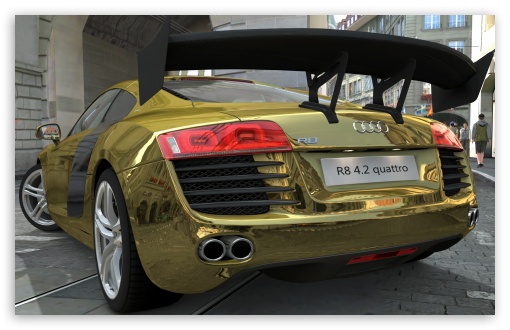 Audi R8 4.2 Quattro Gold UltraHD Wallpaper for Wide 16:10 5:3 Widescreen WHXGA WQXGA WUXGA WXGA WGA ; 8K UHD TV 16:9 Ultra High Definition 2160p 1440p 1080p 900p 720p ; UHD 16:9 2160p 1440p 1080p 900p 720p ; Mobile 5:3 16:9 - WGA 2160p 1440p 1080p 900p 720p ;