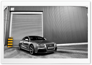 Audi RS5 Gray Ultra HD Wallpaper for 4K UHD Widescreen desktop, tablet & smartphone