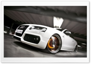 Audi S5 White Ultra HD Wallpaper for 4K UHD Widescreen desktop, tablet & smartphone