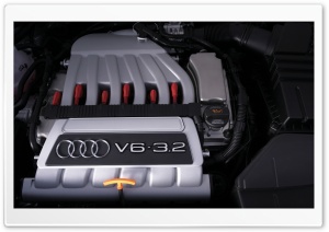 Audi V6 3.2 Engine Ultra HD Wallpaper for 4K UHD Widescreen desktop, tablet & smartphone