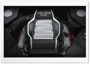 Audi V6 3.2 FSI Engine Ultra HD Wallpaper for 4K UHD Widescreen desktop, tablet & smartphone