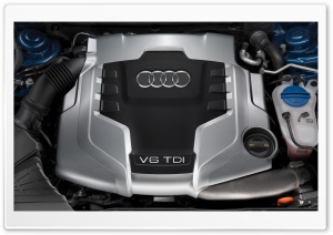 Audi V6 TDI Engine Ultra HD Wallpaper for 4K UHD Widescreen desktop, tablet & smartphone