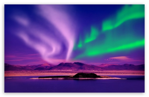Beautiful Aurora sky HD wallpaper by Feres Henteti on Dribbble