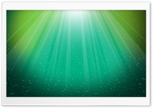 Aurora Burst Green Ultra HD Wallpaper for 4K UHD Widescreen desktop, tablet & smartphone