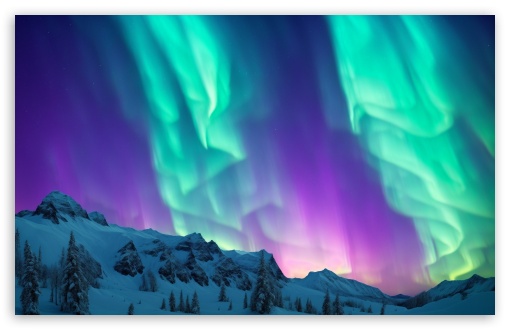 Aurora, Winter UltraHD Wallpaper for HD 16:9 ; UltraWide 21:9 ; Widescreen 16:10 5:3 ; Fullscreen 4:3 5:4 3:2 ; Tablet 1:1 ; Mobile 9:16 10:16 2:3 3:5 3:4 ;