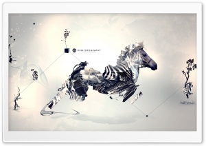Aurrealism Art   Zebra Ultra HD Wallpaper for 4K UHD Widescreen desktop, tablet & smartphone
