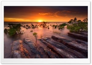 Australia Evening On The Coast Ultra HD Wallpaper for 4K UHD Widescreen desktop, tablet & smartphone
