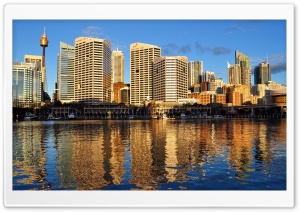 Australia Skyscrapers Rivers Houses Sydney Ultra HD Wallpaper for 4K UHD Widescreen Desktop, Lockscreen, Screensaver, TV, Tablet, Smartphone