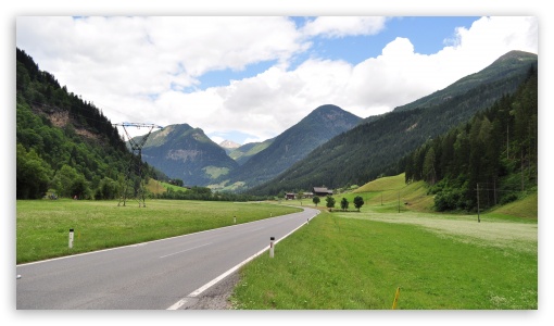 Austria Road UltraHD Wallpaper for HD 16:9 ;