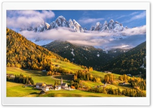 Autumn Alpine Escape 4K UHD Wallpaper for Widescreen and UltraWide Desktop, UltraHD TV, Smartphone, Tablet