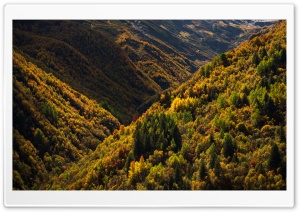 Autumn Colors - Ushguli, Georgia Ultra HD Wallpaper for 4K UHD Widescreen desktop, tablet & smartphone