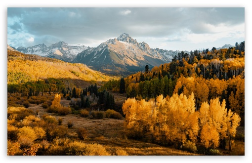 Autumn, Golden Trees, Mountain Landscape UltraHD Wallpaper for UHD 16:9 ; HD 16:9 ; UltraWide 21:9 24:10 32:9 32:10 ; Widescreen 16:10 5:3 ; Fullscreen 4:3 5:4 3:2 ; Tablet 1:1 ; Mobile 9:16 9:19.5 9:20 10:16 2:3 3:5 3:4 ; Dual 16:10 5:3 16:9 4:3 5:4 3:2 ;