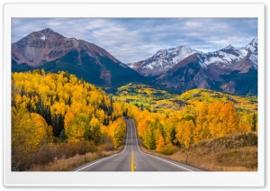 Autumn Journey 4K UHD Wallpaper for Widescreen and UltraWide Desktop, UltraHD TV, Smartphone, Tablet