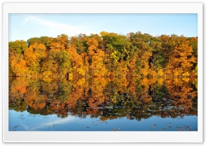 Autumn Reflexion Ultra HD Wallpaper for 4K UHD Widescreen desktop, tablet & smartphone