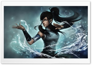 Avatar: The Legend of Korra, Water Element Ultra HD Wallpaper for 4K UHD Widescreen desktop, tablet & smartphone
