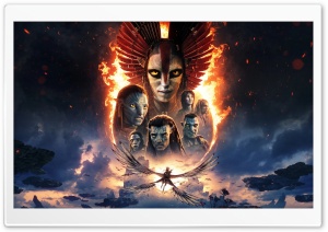 Avatar Fire and Ash 2025 Movie 4K UHD Wallpaper for Widescreen and UltraWide Desktop, UltraHD TV, Smartphone, Tablet