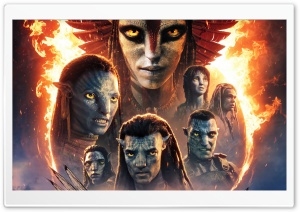 Avatar Fire and Ash Movie 4K UHD Wallpaper for Widescreen and UltraWide Desktop, UltraHD TV, Smartphone, Tablet