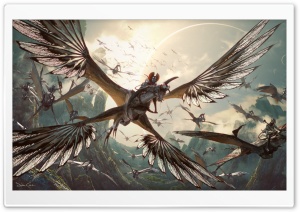 Avatar Fire and Ash, Varang on Nightwraith, Mangkwan clan 4K UHD Wallpaper for Widescreen and UltraWide Desktop, UltraHD TV, Smartphone, Tablet