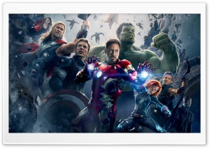 Avengers Age of Ultron Final Battle 4K UHD Wallpaper for Widescreen and UltraWide Desktop, UltraHD TV, Smartphone, Tablet