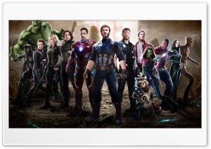 Avengers Infinity War 2018 Movie Fan Art Ultra HD Wallpaper for 4K UHD Widescreen desktop, tablet & smartphone