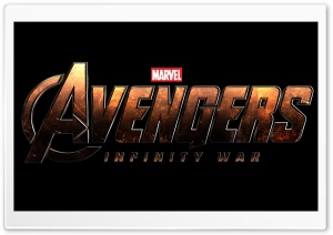 Avengers Infinity War Logo Ultra HD Wallpaper for 4K UHD Widescreen desktop, tablet & smartphone