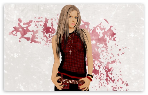 Avril Lavigne UltraHD Wallpaper for Widescreen 16:10 ;