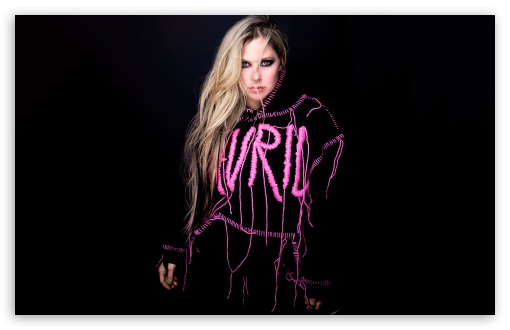 Avril Lavigne in Black and Pink Outfit UltraHD Wallpaper for UHD 16:9 ; HD 16:9 ; UltraWide 21:9 24:10 32:9 ; Widescreen 16:10 5:3 ; Fullscreen 4:3 5:4 3:2 ; Tablet 1:1 ; Mobile 9:16 9:19.5 9:20 9:21 9:22 10:16 2:3 3:5 3:4 ; Dual 16:9 ;