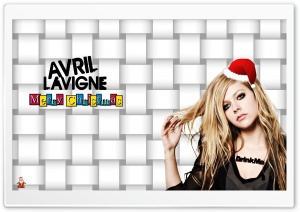 Avril Lavigne X'mas 001 Ultra HD Wallpaper for 4K UHD Widescreen Desktop, Lockscreen, Screensaver, TV, Tablet, Smartphone