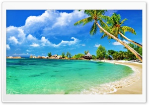 Awesome Tropical Beach Ultra HD Wallpaper for 4K UHD Widescreen desktop, tablet & smartphone