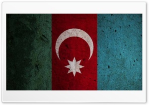 Azerbaijan flag 4K UHD Wallpaper for Widescreen and UltraWide Desktop, UltraHD TV, Smartphone, Tablet