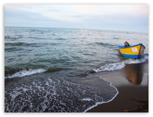 Babolsar Beach UltraHD Wallpaper for Fullscreen 4:3 ;